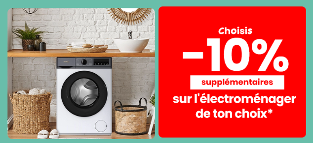 💡📱 Jetzt zugreifen – -10% extra auf ausgewählte Haushaltsgeräte und Elektronik!