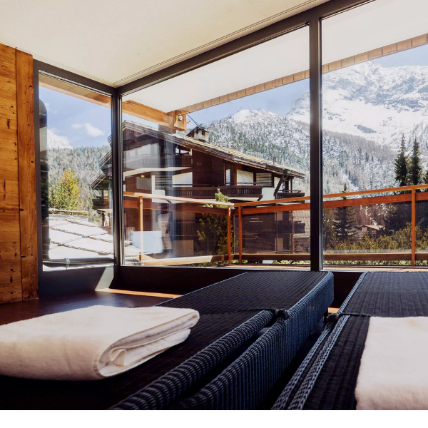 Wallis / Saas-Fee Wellnesshotel Schweizerhof Saas-Fee 4* Ab CHF 247.- (2 Pers.) für 1 Nacht