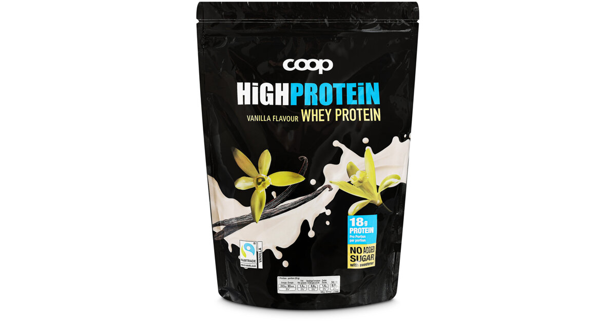 30% ab 2 auf alle Coop High Protein Wheys, z.B. High Protein Vanille Whey bei Coop (14.87 CHF/kg)