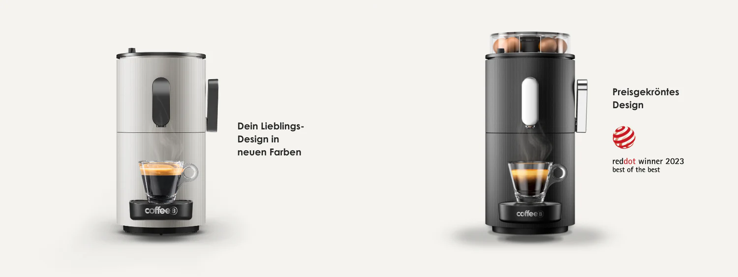 CoffeeB Rabatt auf Kaffeemaschine+ Kaffee im Wert von CHF 25.-