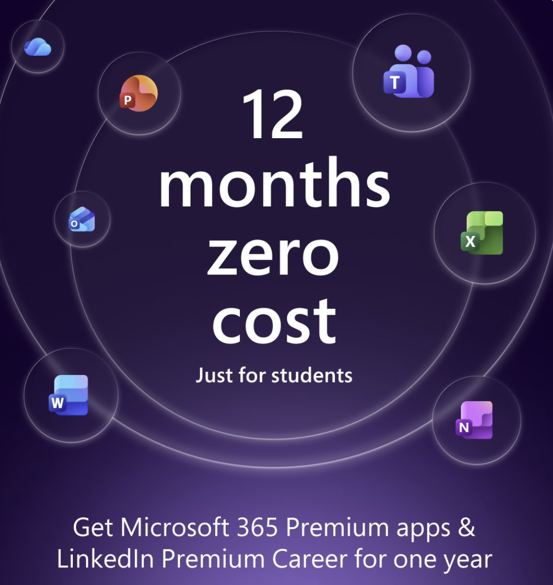 Studierende: Microsoft 365 Premium + LinkedIn Premium für 1 Jahr