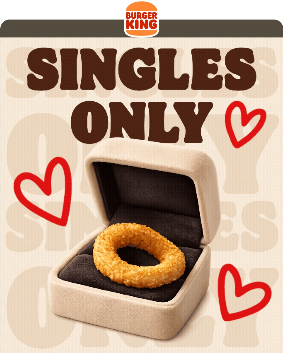 1 gratis Alonion Ring in der Burger King App