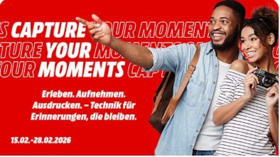 MediaMarkt Rabattaktion – bis zu CHF 100.– sparen auf ausgewählte Kameras