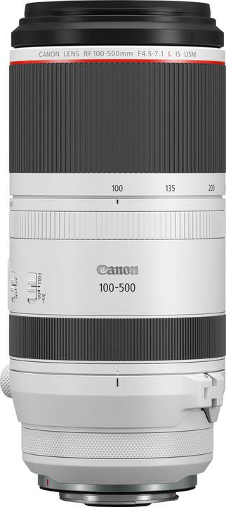 Digitec: «Canon RF 100-500mm f/4.5-7.1 L IS USM» (Canon RF, Vollformat)