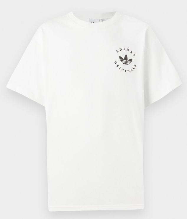 adidas Originals CURVED TEE UNISEX T-Shirt in den Grössen von XS–XXL bei Lounge by Zalando