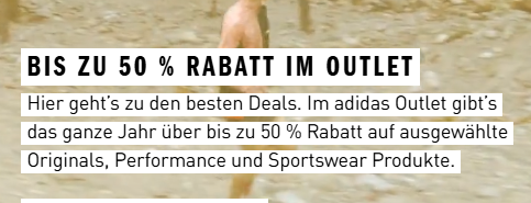 Bis zu 50 % Rabatt im Outlet bei adidas, z. B. adidas Court Super Schuh in Rot