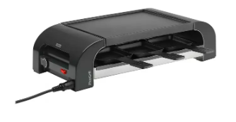 Stöckli PizzaGrill for6 Raclettegerät in der Farbe Anthrazit bei nettoshop