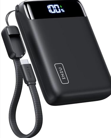 2× INIU Powerbank mit integriertem USB-C (22.5W, 20 000 mAh) wieder in Aktion bei Amazon
