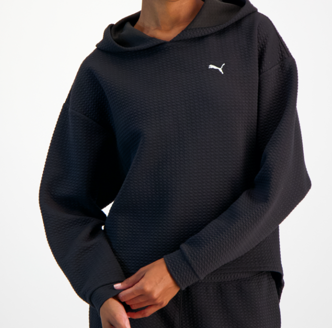 Puma Q4 Studio Textured Damen-Hoodie bei Ochsner Sport