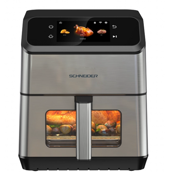 SCHNEIDER Air Fryer SCH-FRY-6526AIR mit einem Fassungsvermögen von 6.5 L bei Conforama