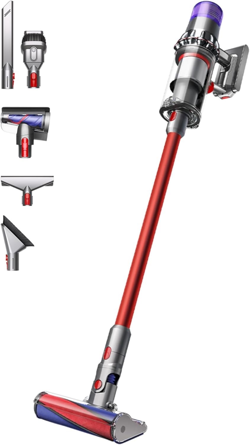 Dyson V11 Fluffy kabelloser Staubsauger (Nickel/Rot) zum Bestpreis