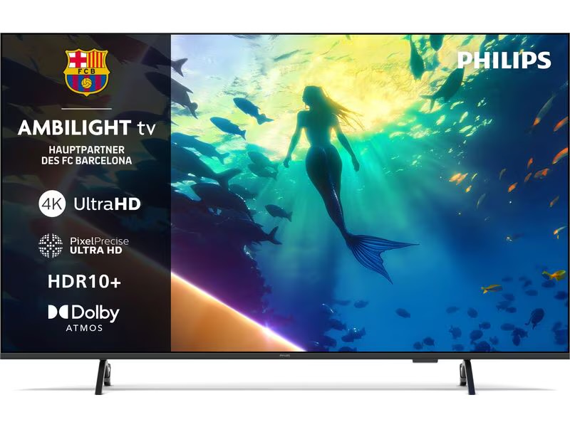 Philips 65″ 4K Ambilight TV mit Pixel Precise Ultra HD und Titan OS 2025