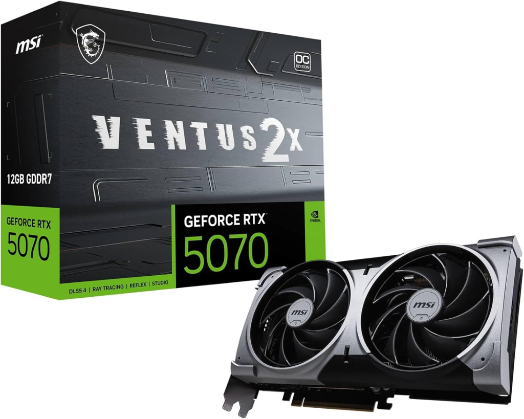 MSI GeForce RTX 5070 12G Ventus 2X OC