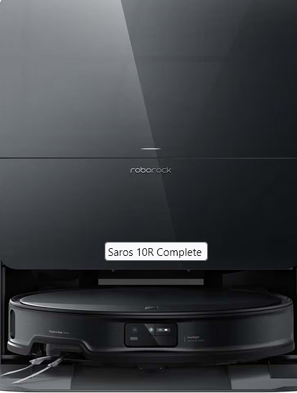 Roborock Saros 10R (Black) zum Toppreis im Foletti Computer SuperStore