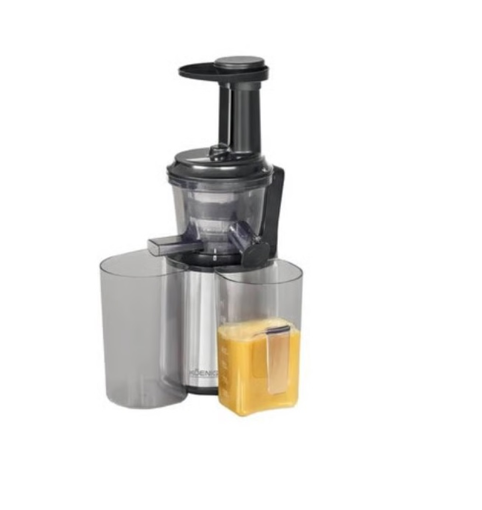 Slow Juicer Pro Entsafter - Silber und Schwarz