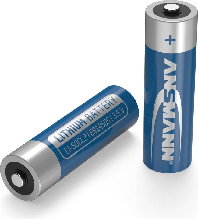 Ansmann Lithium-Thionylchlorid (1 Stk., AA / LR6 / LR06 / Mignon / R6 / R14505, 2700 mAh)