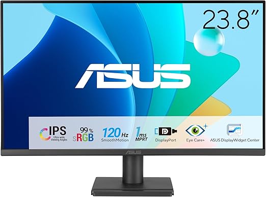 Zum neuen Bestpreis: ASUS Business VA249QG, 24 Zoll Full HD Monitor, 120 Hz