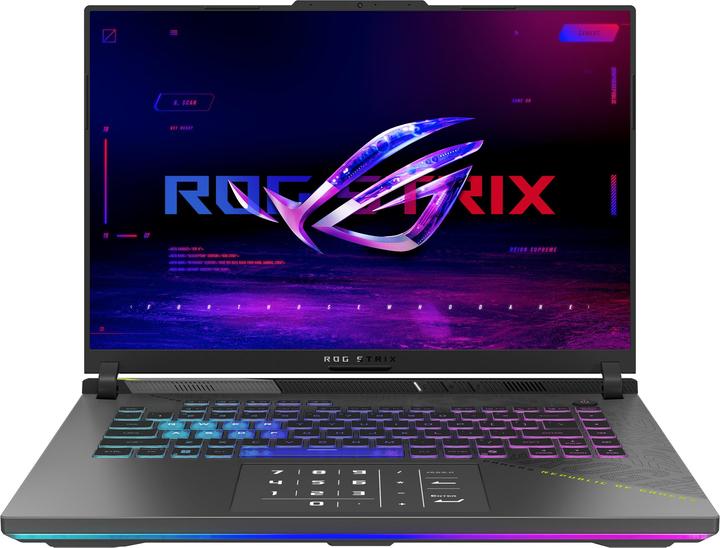 Notebook: «ASUS ROG Strix G16»(16″, 1000 GB, 32 GB, CH, AMD Ryzen 9 8940HX, RTX 5060)