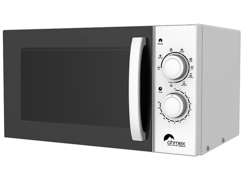 OHMEX Mikrowelle OHM-MWO-2388G mit einem Fassungsvermögen von 23 Litern bei Conforama zum Toppreis