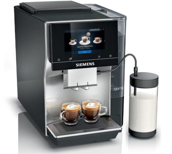 Siemens Kaffeevollautomat EQ700 Classic inkl. Milchaufschäumer, Milchbehälter bei DayDeal