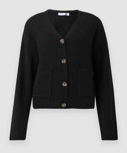 VILA VIELLIE V Neck Strickjacke in diversen Grössen bei Lounge by Zalando