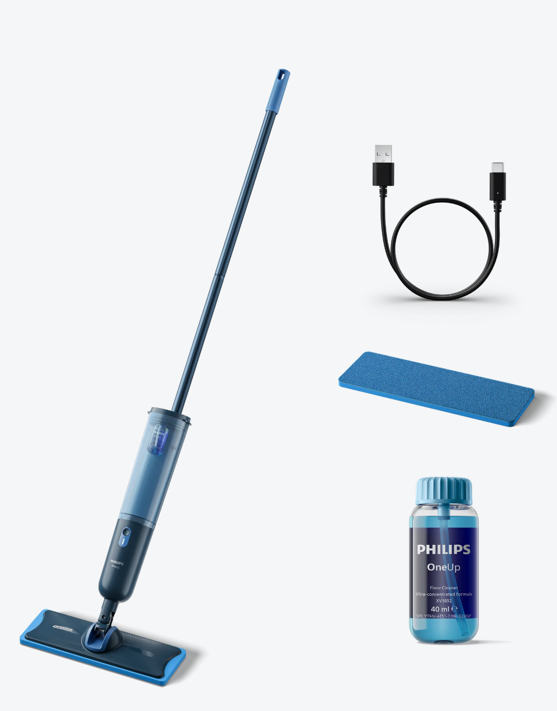 Philips OneUp Elektrischer Mopp 3000 Series