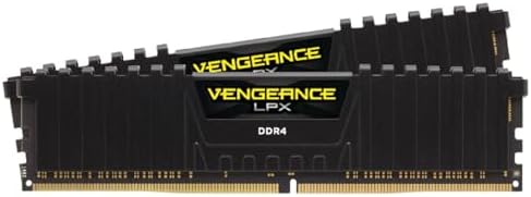 «Corsair VENGEANCELPX32GB» (2X 16GB) DDR4-RAM 3200 C16 1.35V Desktop Speicher – Black