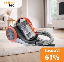 Bis zu 61% Rabatt auf Primotec Staubsauger & Bügelgeräte bei Fust