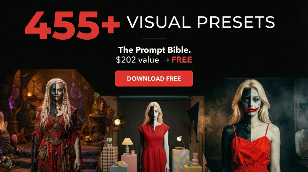 The AI Image Prompt Bible — 455+ Visual Presets for AI Image Generation (2026 Edition)