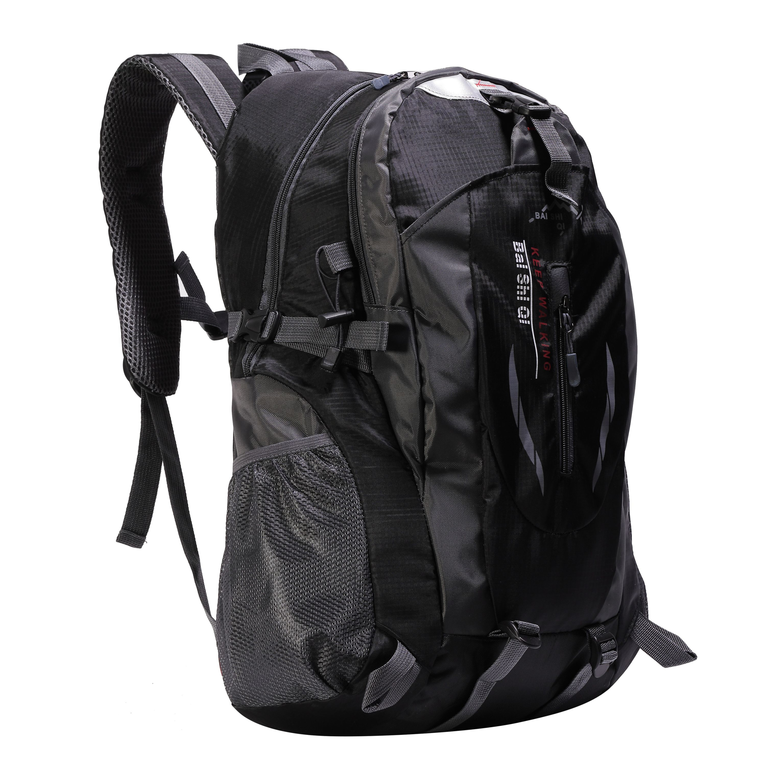 «Wanderrucksack MONTAGNA 40L» schwarz oder rot