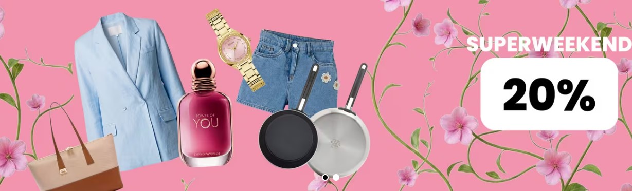 20 % Rabatt im Super Weekend bei Manor