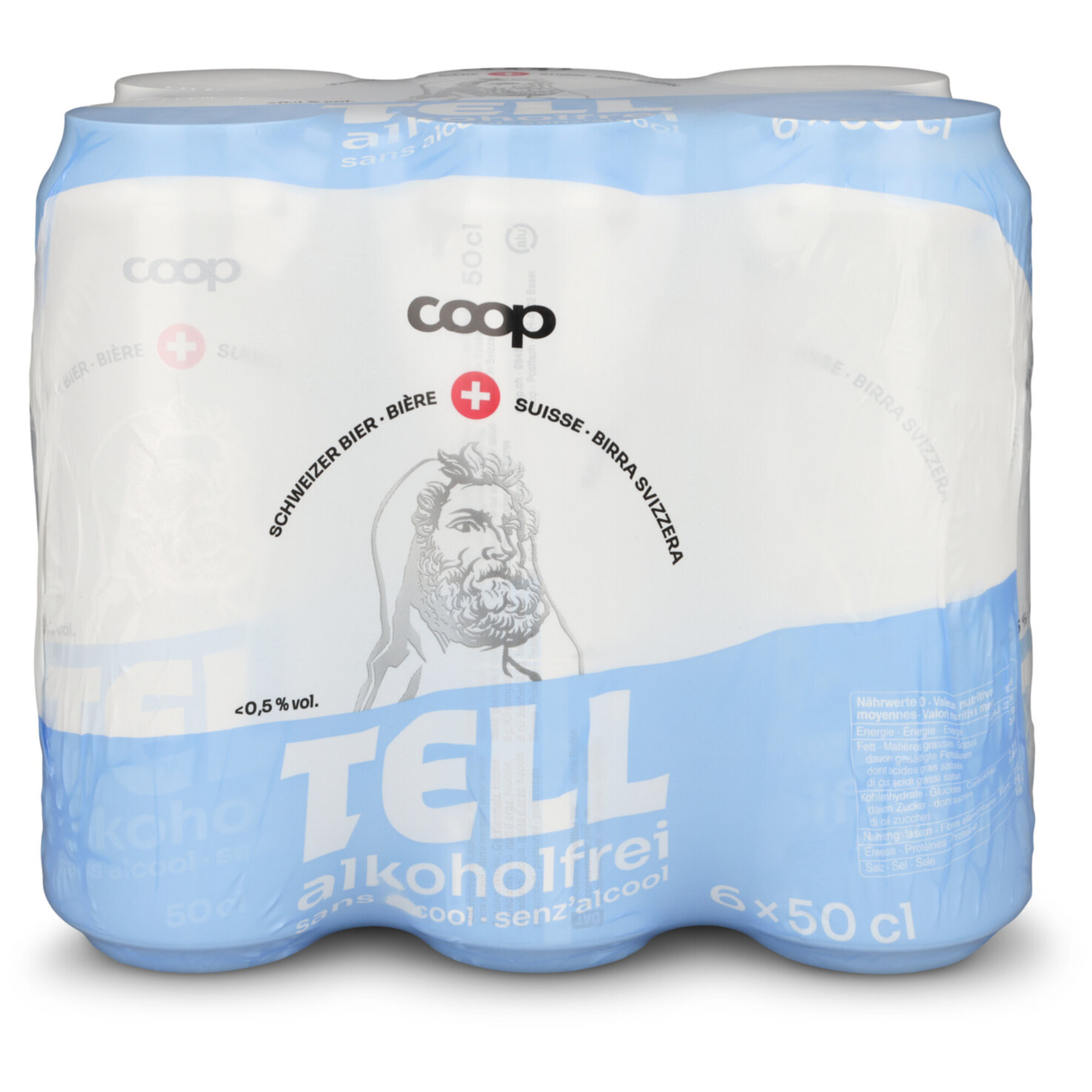 Bier Tell Lager Alkoholfrei CHF 0.84/l ab 6l