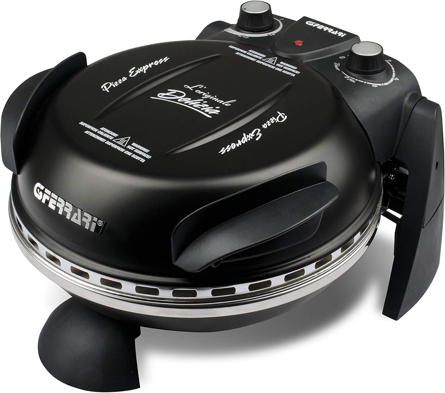 G3 Ferrari G10006 Pizzaofen (1200 W, 400°C, 31 cm Pizza) zum Bestpreis