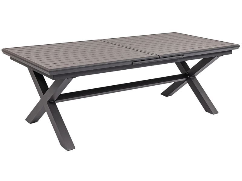 Ausziehbarer Gartentisch ELOUAN aus Aluminium bei Conforama (220-280cm) inkl. Versand