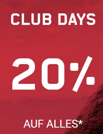 Club Days bei Ochsner Sport, 20% auf ALLES, z.B. Puma Nati Trikot Schweiz