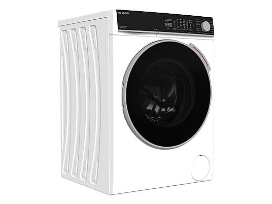 SHARP ES-WNFL014CWDA-DE Waschmaschine (10 kg, 1400 U/Min., A)