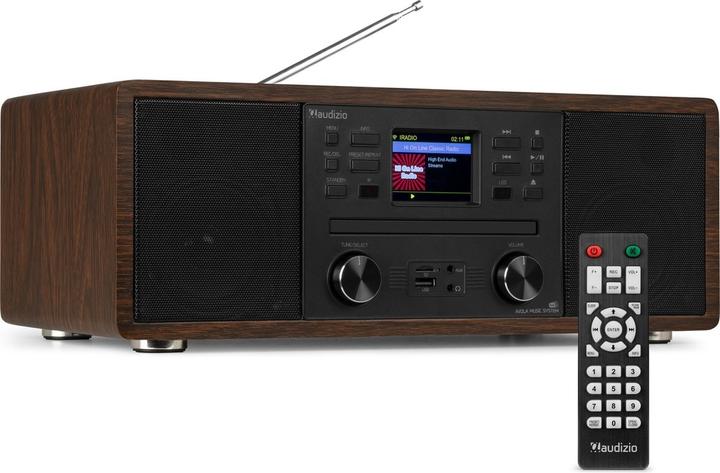 Audizio Avola (DAB+, FM, Internetradio, CD-Player, Bluetooth, WLAN, Stereo 20 Watt)