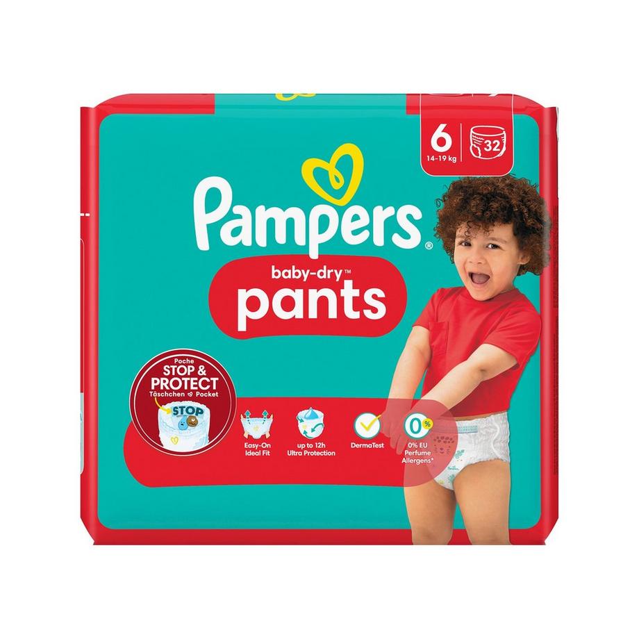 Baby-Dry Pants Grösse 6, Sparpack 32STK