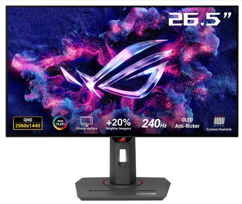 ASUS ROG Strix OLED Monitor XG27AQDMG (27″, QHD, 450 nits, 240 Hz) zum neuen Bestpreis bei Amazon