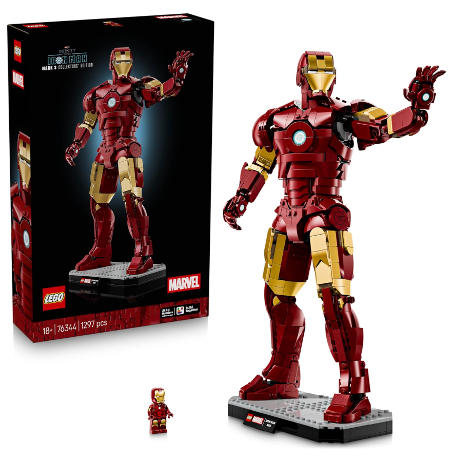 LEGO Marvel Iron Man Mark 3 Sammleredition (76344) bei Amazon zum Toppreis