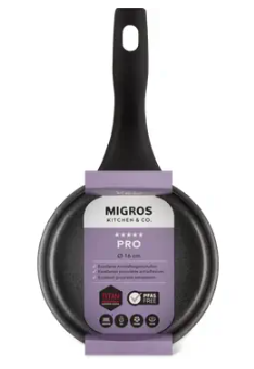 Migros Kitchen & Co., z.B. Kitchen & Co. Pro · Bratpfanne · Ø 16 cm, flach