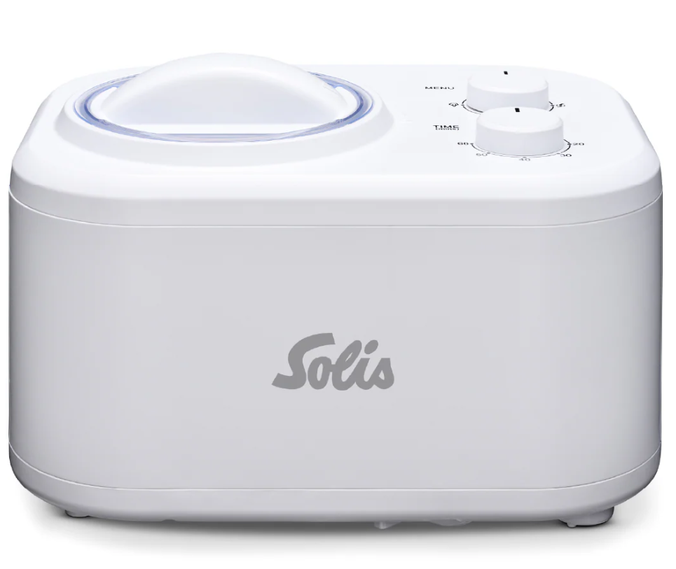 Solis Eismaschine Gelatissima 1 l mit Timerfunktion und Kühlhaltefunktion bei Solis in Aktion
