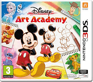“Disney Art Academy” Nintendo 3DS (Deutsch und Französische Versionen)