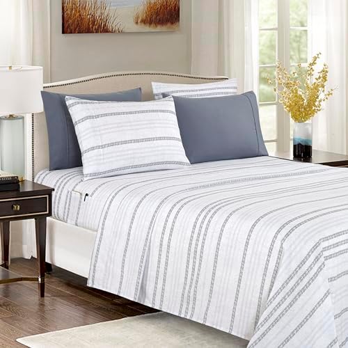 Elegant Comfort Softest & Coziest 6 Piece Sheet Set – 1500 Premium Hotel Quality Microfiber