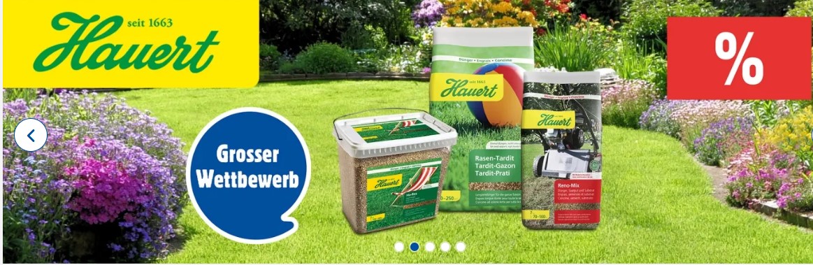 Bis zu 30 % Rabatt auf Hauert Dünger bei Jumbo