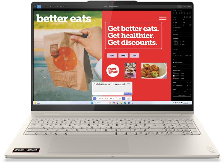 Lenovo Yoga 7 2-in-1 (16″, 1000 GB, 32 GB, CH, AMD Ryzen AI 7 350)