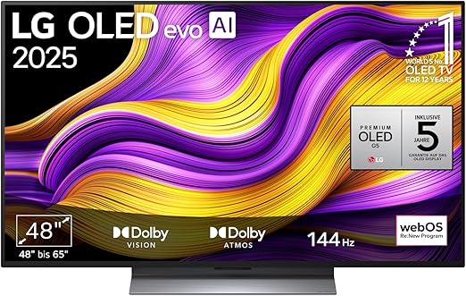 LG OLED48G56LS OLED evo TV mit RGD Tandem OLED & 4K@144Hz