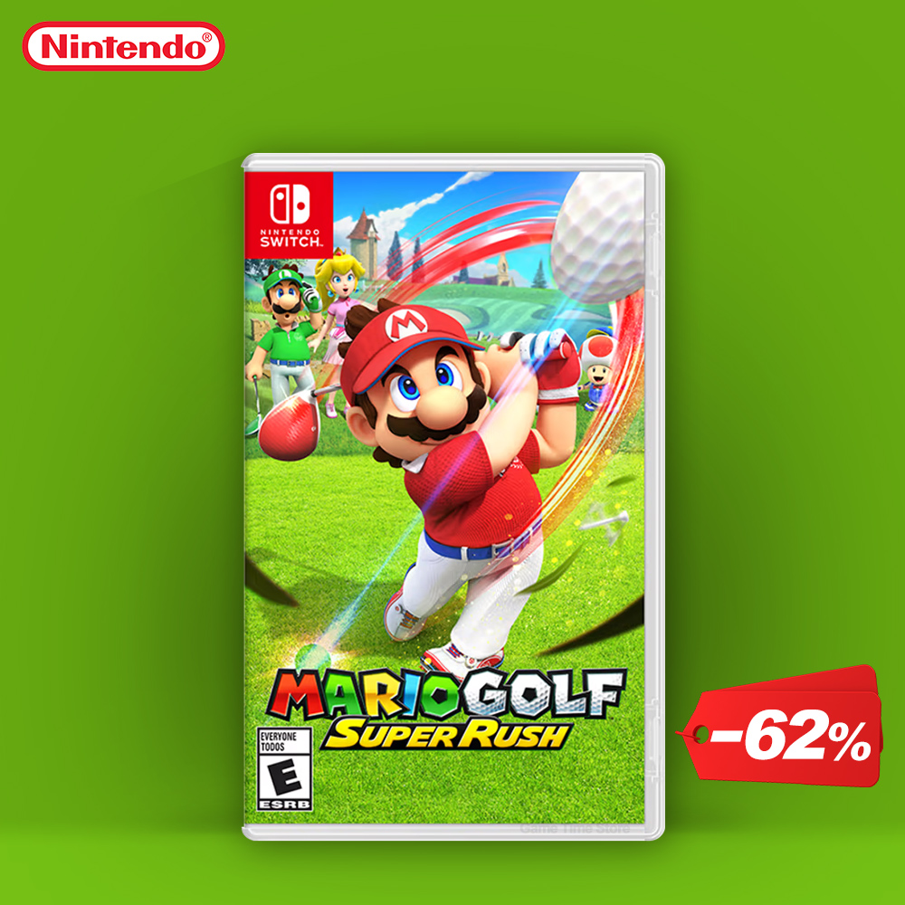 «Mario Golf: Super Rush» für Nintendo Switch (physische Cartridge / DE-Texte)