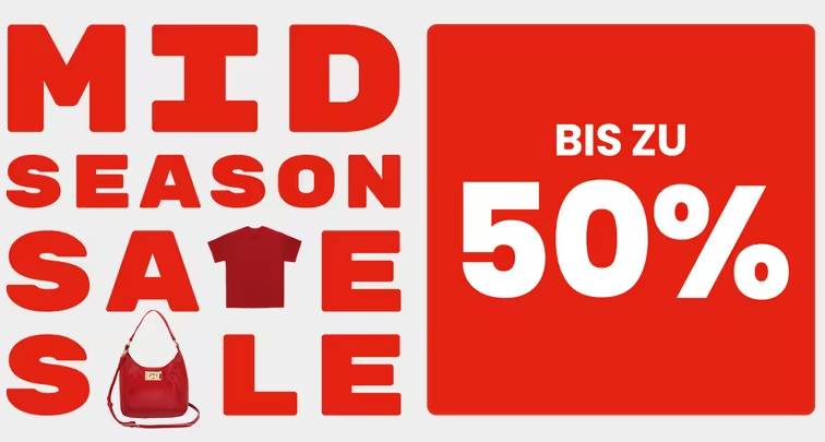 Mid Season Sale bei Manor – bis zu 50% Rabatt auf Fashion, Beauty, Reiseartikel & Weine