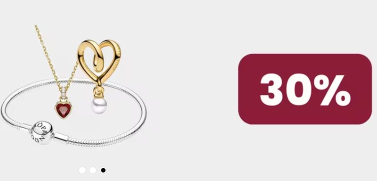 30% Rabatt auf Pandora & Swarovski Schmuck bei Manor